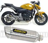 Tubo De Escape Con Homologación Acústica Thunder Aluminio Acero - Arrow Special Parts Compatible Con Honda Cb 600 F Hornet (2007-2013)