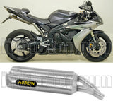 Escape Doble Con Homologación Acústica Thunder Aluminio Acero - Arrow Special Parts Compatible Con Yamaha Yzf 1000 R1 (2004-2006)
