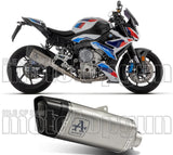 Tubo De Escape Con Homologación Acústica Pista Titanio Carbono - Arrow Special Parts Compatible Con Bmw S 1000 Rr (2019-2024)