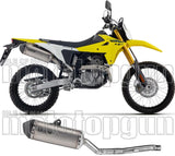 Tubo De Escape Con Homologación Acústica Explorer Titanio Fondo Carby - Arrow Special Parts Compatible Con Suzuki Dr-Z4S (2025-2026)