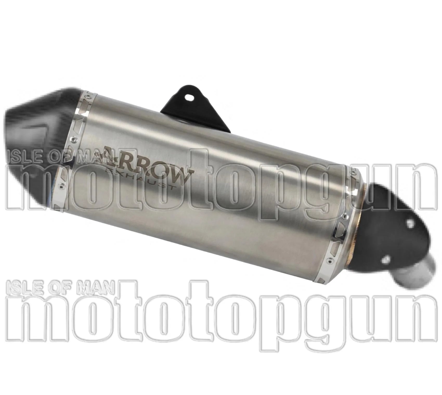 Tubo De Escape Con Homologación Acústica Explorer Titanio Fondo Carby - Arrow Special Parts Compatible Con Suzuki V-Strom 1050 (2025-2026)