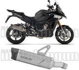 Tubo De Escape Con Homologación Acústica Indy-Race Evo Titanio Fondo Carby - Arrow Special Parts Compatible Con Bmw S 1000 Xr (2024-2026)