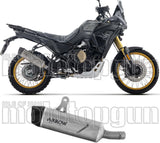 Tubo De Escape Con Homologación Acústica Indy-Race Evo Titanio Fondo Acero - Arrow Special Parts Compatible Con Voge Valico 800 Dsx Rally (2025-2026)