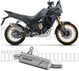 Tubo De Escape Con Homologación Acústica Indy-Race Evo Aluminio Negro Fondo Carby - Arrow Special Parts Compatible Con Voge Valico 800 Dsx Rally (2025-2026)