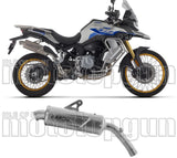Tubo De Escape Con Homologación Acústica Indy-Race Evo Titanio - Arrow Special Parts Compatible Con Voge Valico 900 Dsx (2024)