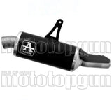 Tubo De Escape Con Homologación Acústica Indy-Race Aluminio Negro Acero - Arrow Special Parts Compatible Con Honda Xl 750 Transalp (2023-2024)
