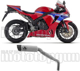 Tubo De Escape Con Homologación Acústica Indy-Race Titanio Carbono - Arrow Special Parts Compatible Con Honda Cbr 600 Rr (2024-2026)
