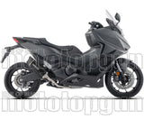 Tubo De Escape Con Homologación Acústica Indy-Race Evo Aluminio Negro Fondo Carby - Arrow Special Parts Compatible Con Honda Forza 750 (2025-2026)