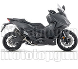 Tubo De Escape Con Homologación Acústica Indy-Race Evo Aluminio Negro Fondo Carby - Arrow Special Parts Compatible Con Honda Forza 750 (2025-2026)