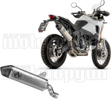 Exhaust Tip With Noise Certification Indy-Race Black Titanium Body And Carbon Cap - Arrow Special Parts Compatible With Ducati Desert X (2026)