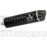Tubo De Escape Sin Catalizador Y Con Homologación Acústica Maxi Race-Tech Aluminio Negro Carbono - Arrow Special Parts Compatible Con Bmw F 850 Gs (2021-2024)