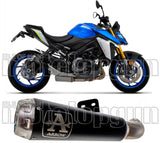 Tubo De Escape Con Homologación Acústica Pro-Race Nichrom Negro Acero - Arrow Special Parts Compatible Con Suzuki Gsx-S 1000 Gt (2021-2024)