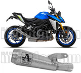 Tubo De Escape Con Homologación Acústica Pro-Race Titanio Titanio - Arrow Special Parts Compatible Con Suzuki Gsx-S 1000 (2021-2024)