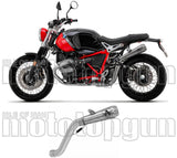 Tubo De Escape Con Homologación Acústica Pro-Race Titanio Titanio - Arrow Special Parts Compatible Con Bmw R Nine T 1200 Scrambler (2021-2024)