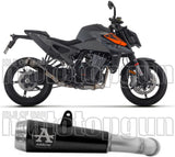 Tubo De Escape Con Homologación Acústica Pro-Race Nichrom Negro - Arrow Special Parts Compatible Con Ktm 990 Duke (2024-2026)