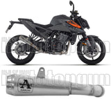 Exhaust Tip With Noise Certification Pro-Race Nichrom - Arrow Special Parts Compatible With Ktm 990 Duke (2024-2026)