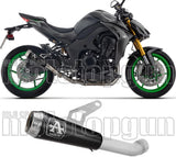 Tubo De Escape Con Homologación Acústica Pro-Race Acero Negro Fondo Acero - Arrow Special Parts Compatible Con Kawasaki Z 1100 Se (2025-2026)