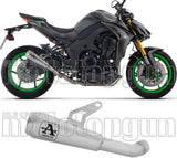Tubo De Escape Con Homologación Acústica Pro-Race Nichrom Fondo Acero - Arrow Special Parts Compatible Con Kawasaki Z 1100 (2025-2026)