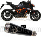 Tubo De Escape Con Homologación Acústica Pro-Race Nichrom Negro Acero - Arrow Special Parts Compatible Con Ktm 1290 Superduke R (2020-2023)