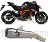 Tubo De Escape Con Homologación Acústica Pro-Race Titanio Titanio - Arrow Special Parts Compatible Con Ktm 1290 Superduke R (2020-2023)