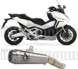 Tubo De Escape Con Homologación Acústica Pro-Race Aluminio Carbono - Arrow Special Parts Compatible Con Honda Forza 750 (2021-2023)