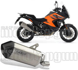 Tubo De Escape Con Homologación Acústica Sonora Titanio Carbono - Arrow Special Parts Compatible Con Ktm 1290 Superadventure R (2021-2024)