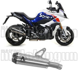 Tubo De Escape Con Homologación Acústica Works Titanio Carbono - Arrow Special Parts Compatible Con Bmw S 1000 Xr (2020-2023)