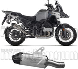 Tubo De Escape Con Homologación Acústica Indy-Race Evo Titanio Fondo Carby - Arrow Special Parts Compatible Con Bmw R 1300 Gs Adventure (2024-2026)