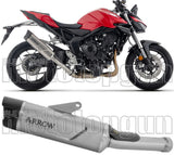 Tubo De Escape Con Homologación Acústica Indy-Race Evo Titanio Fondo Carby - Arrow Special Parts Compatible Con Honda Cb 1000 Hornet (2025-2026)