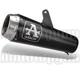 Tubo De Escape Con Homologación Acústica Pro-Race Nichrom Negro - Arrow Special Parts Compatible Con Cfmoto 800 Nk (2023-2025)
