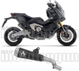 Tubo De Escape Con Homologación Acústica Pro-Race Nichrom Negro - Arrow Special Parts Compatible Con Honda X-Adv 750 (2025-2026)