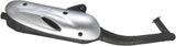 Complete Catalytic Exhaust System With Sound Certification Sito Stainless Steel - Leovince Compatible With Kymco Agility 50 Rt 16 2T (2010-2012)