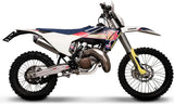 Tubo De Escape Sin Homologación Acústica Oval Titano Copa Carbono - Termignoni Compatible Con Ktm 125 (2017-2018)