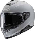 Casco Integral Para Moto Hjc I71 Advanced Polycarbonate Gris Talla 09 L