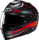 Casco Integral Para Moto Hjc I71 Advanced Polycarbonate Mc1Sf Iorix Talla 11 Xxl