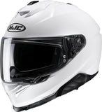 Casco Integral Para Moto Hjc I71 Advanced Polycarbonate Blanco Perlado Talla 06 Xs