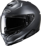 Casco Integral Para Moto Hjc I71 Advanced Polycarbonate Antracita Mate Satinado Talla 10 Xl