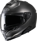 Casco Integral Para Moto Hjc I71 Advanced Polycarbonate Titanio Mate Satinado Talla 06 Xs