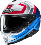 Casco Integral Para Moto Hjc I71 Advanced Polycarbonate Mc21 Viz Talla 08 M