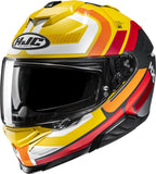Casco Integral Para Moto Hjc I71 Advanced Polycarbonate Mc3Sf Viz Talla 09 L