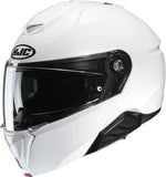 Casco Modular Para Moto Hjc I91 Advanced Polycarbonate Composite Blanco Perlado Talla 10 Xl