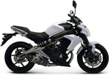 Sistema De Escape Completo Con Homologación Acústica Relevance Carbono Copa Carbono - Termignoni Compatible Con Kawasaki Er-6 N (2012-2016)