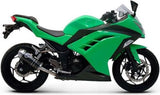 Tubo De Escape Sin Homologación Acústica Relevance Carbono Copa Carbono - Termignoni Compatible Con Kawasaki Ninja 300 R (2012-2017)
