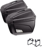 Side Cases K22N + Side Cases Holder - Kappa Moto Compatible With Bmw F 800 Gs (2008-2017)