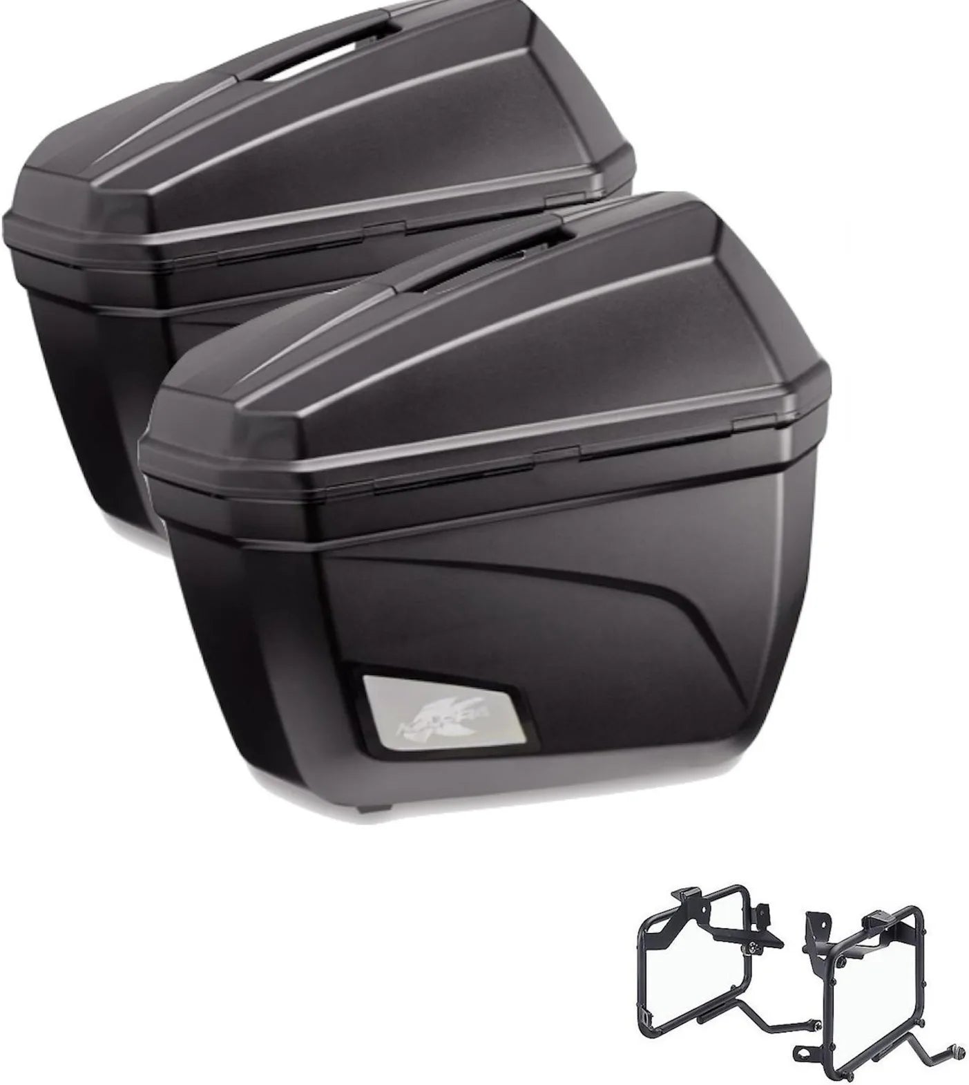 Maletas Laterales K22N + Supports Laterales - Kappa Moto Compatible Con Moto Morini X-Cape 649 (2021-2023)