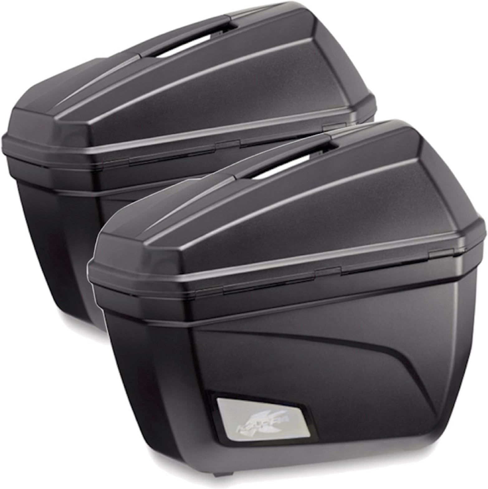 Side-Cases K22N + Rapid Release Side-Case Holder - Kappa Moto Compatible With Triumph Tiger 800 Xc - Xr (2011-2017)