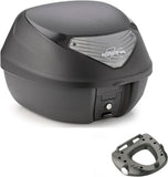 Top Case K29Nt + Rear Rack - Kappa Moto Compatible With Kymco Xciting 400 I S (2018-2023)