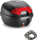 Maleta K30N 30 Lt + Portaequipaje Monolock - Kappa Moto Compatible Con Yamaha Mt-10 (2016-2021)