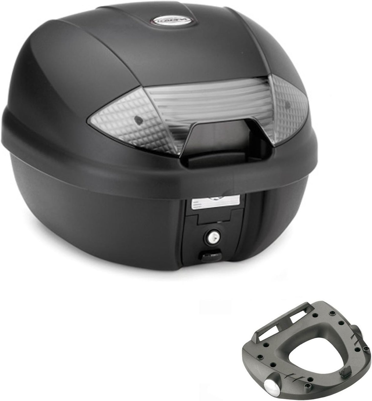 Top Case K30Nt + Rear Rack - Kappa Moto Compatible With Triumph Street Triple 765 (2017-2019)