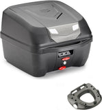 Top Case K320N + Rear Rack Cube - Kappa Moto Compatible With Sym Max Sym 400 (2021-2023)